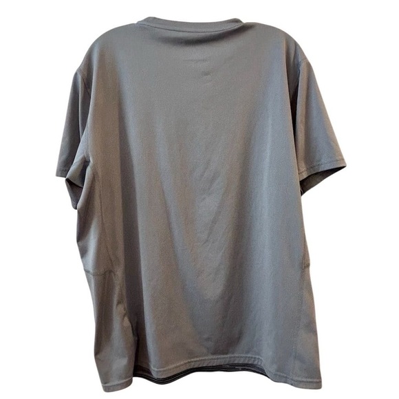 Old Navy Men's Gray Short Sleeve T-Shirt Size L Black Pattern - Picture 8 of 8